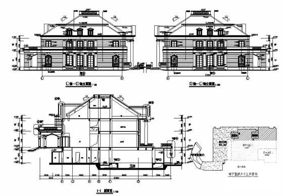 2层高级会所建筑CAD施工图纸 - 5