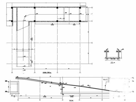 梁板柱结构地下汽车库结构CAD施工图纸 - 4