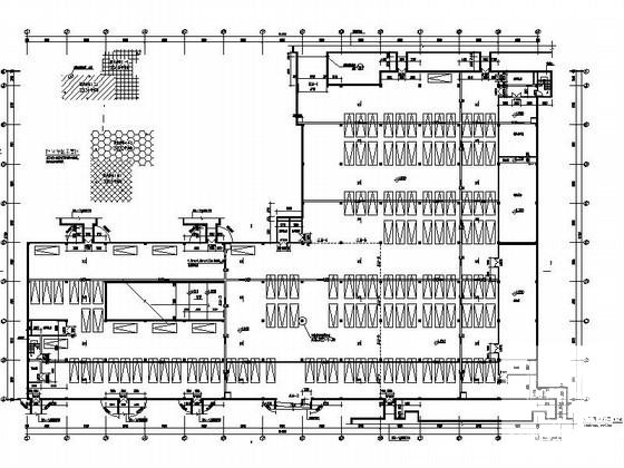 住宅区地下车库建筑施工CAD图纸 - 3