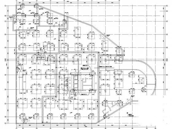 15层框剪塔楼地下室部分结构CAD施工图纸 - 2