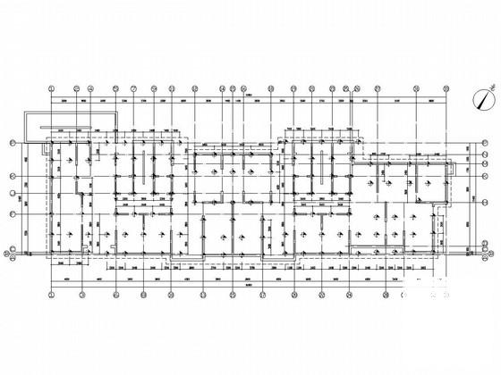 98米30层剪力墙住宅楼结构CAD施工图纸(预应力混凝土管桩) - 1