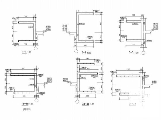33层剪力墙住宅楼结构CAD施工图纸（地下两层CFG桩）(基础设计等级) - 4