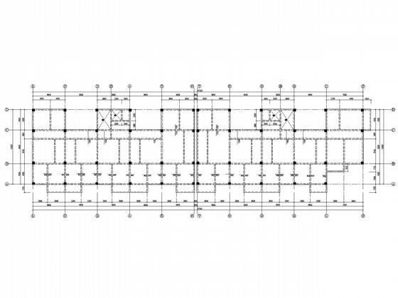底部商业上部住宅框架结构CAD施工图纸（条形基础） - 5