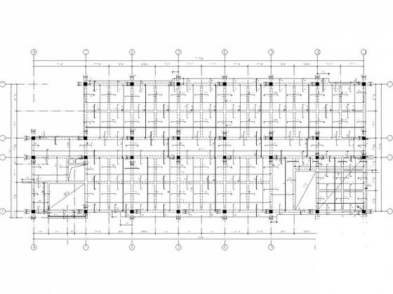 9层框架技术学院实验综合楼结构CAD施工图纸（独立基础） - 1