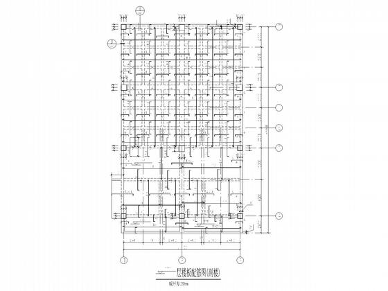 9层框架技术学院实验综合楼结构CAD施工图纸（独立基础） - 4