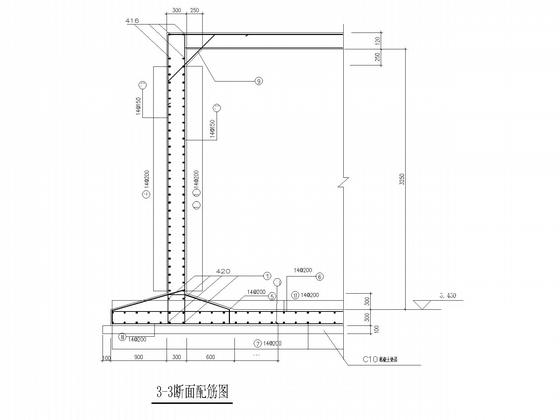 9层框架技术学院实验综合楼结构CAD施工图纸（独立基础） - 5