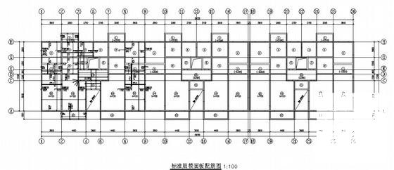 17层桩基础剪力墙结构住宅楼结构CAD施工图纸 - 1