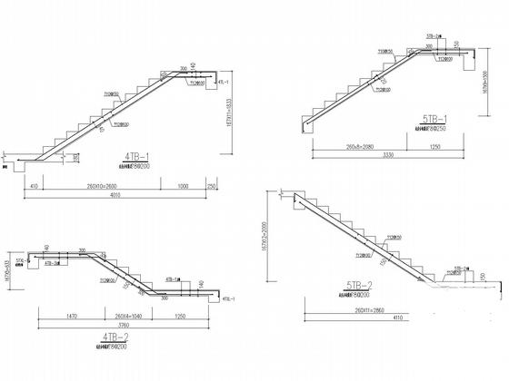 带地下车库18层框剪住宅楼结构CAD施工图纸（桩基础） - 4