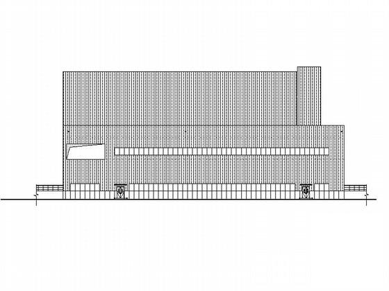 多层框架结构涂装类工业厂房建筑施工CAD图纸 - 1