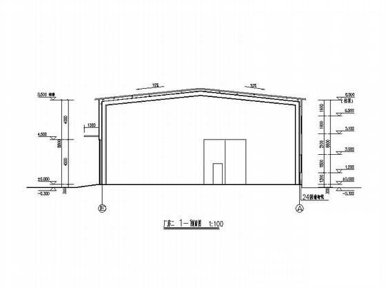 3层简洁工业厂房及办公楼建筑施工CAD图纸（2016最新） - 2