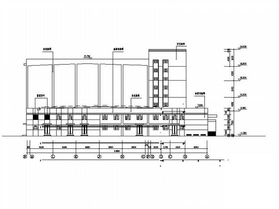 4层中央直属储备冷冻库建筑施工CAD图纸（甲级设计院推荐参考）(门窗大样) - 5