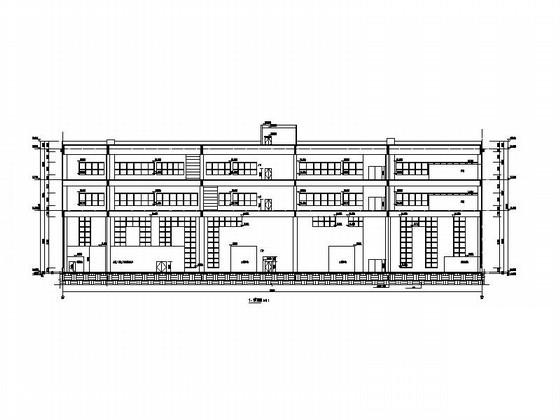 现代多层工业厂房建筑施工CAD图纸 - 2