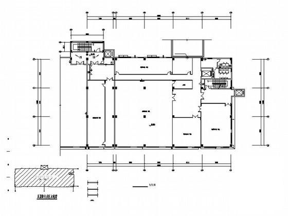 5层丙类厂房建筑CAD施工图纸 - 3