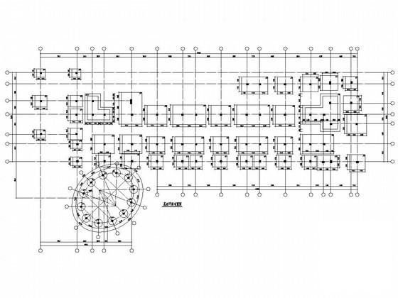 3层框架结构幼儿园结构CAD施工图纸（独立基础） - 1