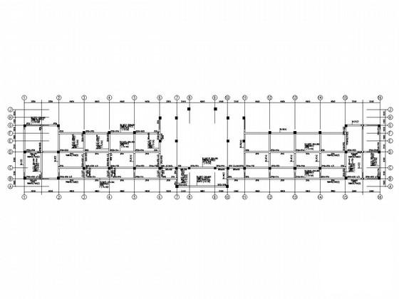 5层框架结构教学综合楼结构CAD施工图纸（桩基础含建施） - 4