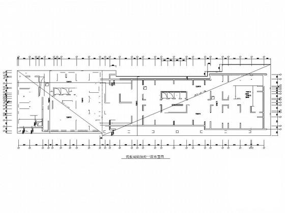 38层塔式剪力墙结构超高层住宅楼结构CAD施工图纸（桩筏基础） - 1