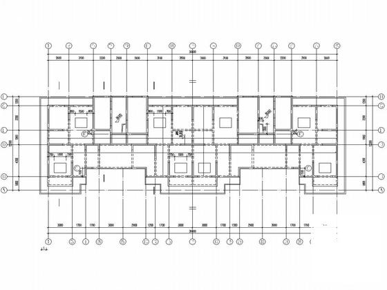 18层剪力墙经济适用房结构CAD施工图纸（地下两层）(基础设计等级) - 5