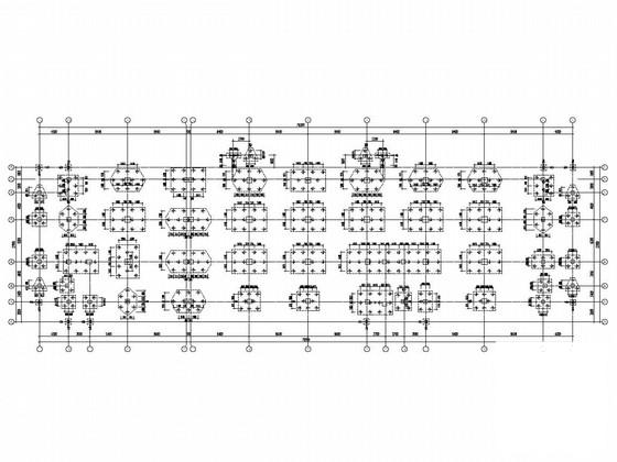 12层框架结构住宅楼结构CAD施工图纸（预应力管桩） - 1