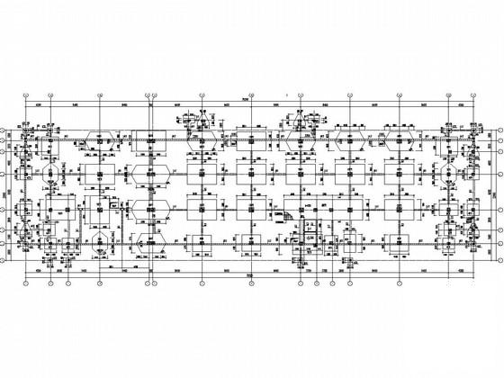 12层框架结构住宅楼结构CAD施工图纸（预应力管桩） - 2