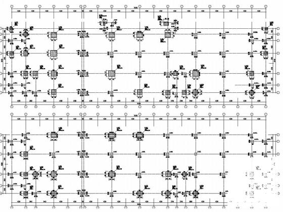 12层框架结构住宅楼结构CAD施工图纸（预应力管桩） - 4