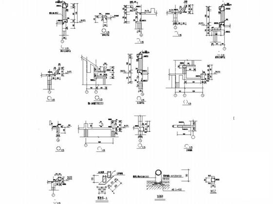 12层框架结构住宅楼结构CAD施工图纸（预应力管桩） - 5