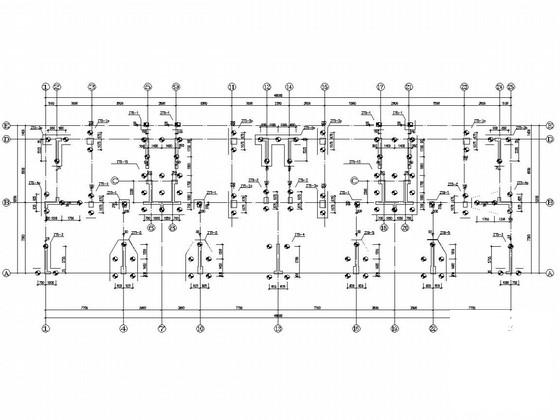 14层框架剪力墙高层住宅楼结构CAD施工图纸（预制桩）(基础设计等级) - 1