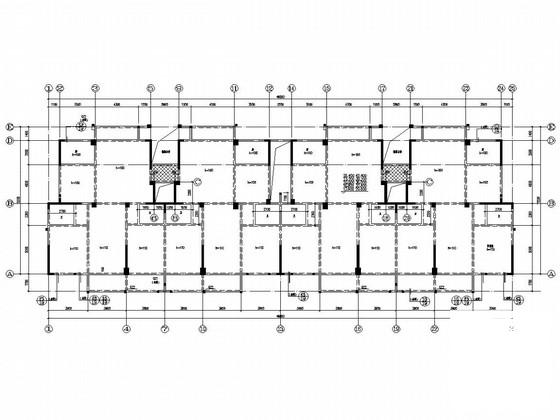 14层框架剪力墙高层住宅楼结构CAD施工图纸（预制桩）(基础设计等级) - 2