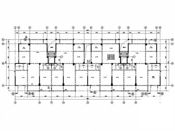 14层框架剪力墙高层住宅楼结构CAD施工图纸（预制桩）(基础设计等级) - 2