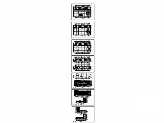 中学5层教学实验楼建筑方案设计图纸(平面图) - 4