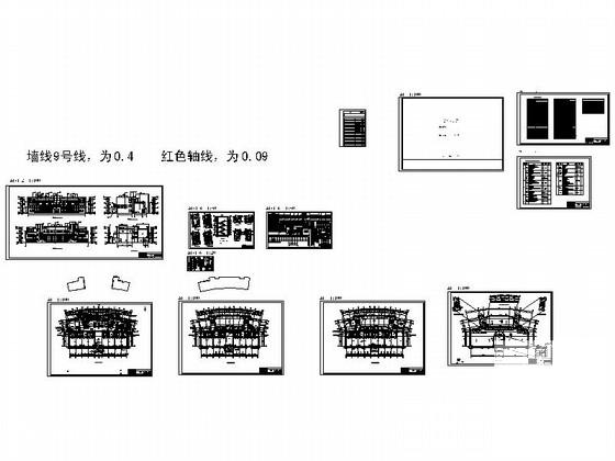 2层十二班幼儿园二期工程CAD施工图纸 - 4