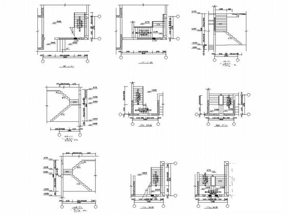 18层剪力墙住宅楼结构CAD施工图纸（CFG桩、地下1层）(现浇钢筋混凝土) - 5