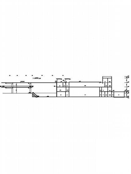 3层现代风格观光潜艇接待中心建筑施工CAD图纸（树状表皮立面） - 2