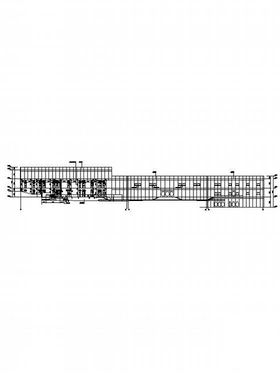 3层现代风格观光潜艇接待中心建筑施工CAD图纸（树状表皮立面） - 4