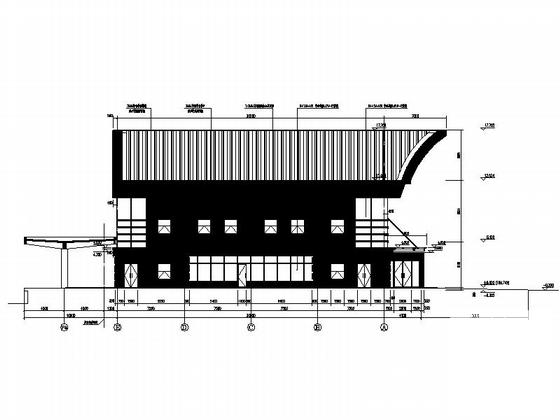 大型现代风格铁路枢纽站设计CAD施工图纸 - 5