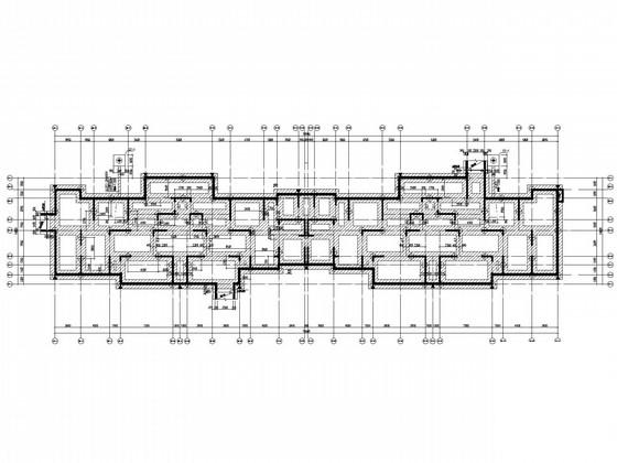 26层桩基础剪力墙住宅楼结构CAD施工图纸(两栋含PKPM计算文件) - 2