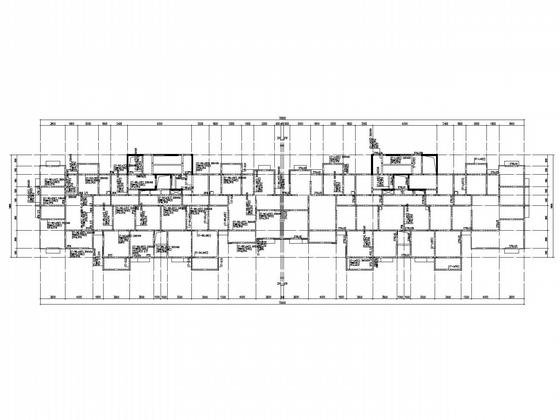 26层桩基础剪力墙住宅楼结构CAD施工图纸(两栋含PKPM计算文件) - 4