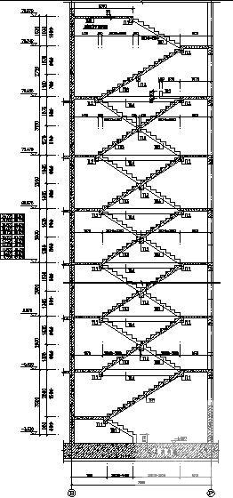 28层纯剪力墙结构高层住宅楼结构CAD施工图纸(桩基础) - 4