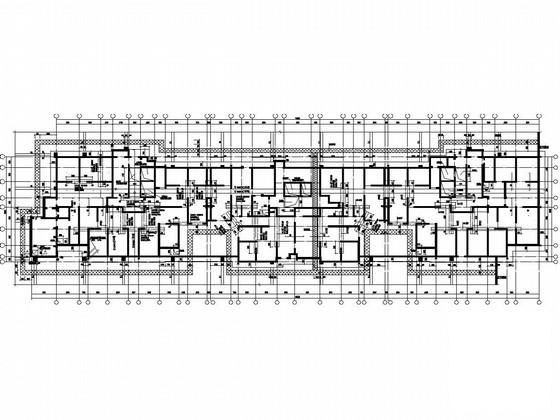 30层剪力墙结构住宅楼结构CAD施工图纸（建施）(预应力混凝土管桩) - 1