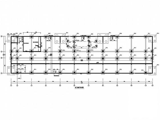 16层框剪结构医院住院部大楼结构CAD施工图纸(人工挖孔桩基础) - 1