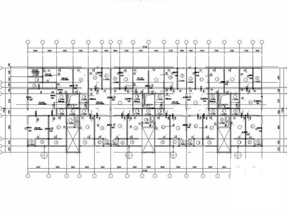 18层部分框支剪力墙结构商住楼结构CAD施工图纸（带转换层） - 4