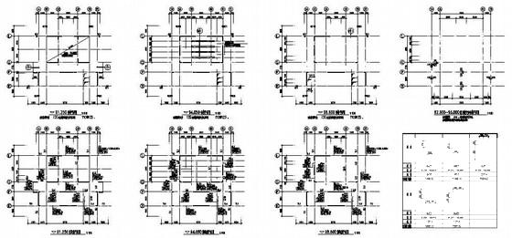 30层剪力墙结构桩筏基础住宅楼结构CAD施工图纸 - 2
