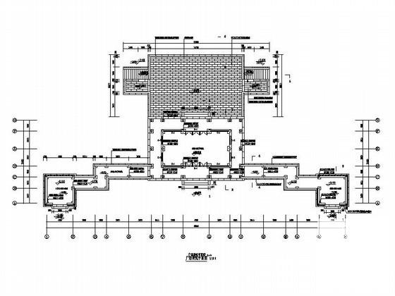 广场仿古建建筑CAD施工图纸(节点详图) - 3