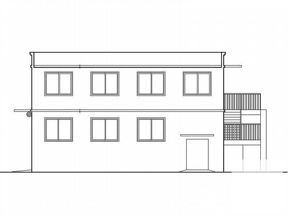 棚户区改造2层垃圾站建筑施工CAD图纸(节点大样图) - 1