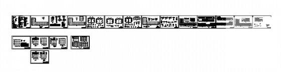 1层复钢结构厂房建筑CAD施工图纸 - 5