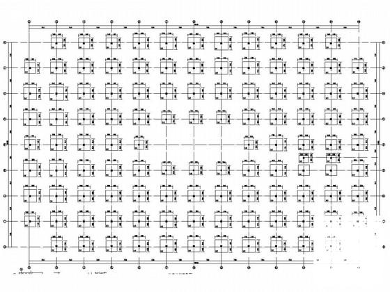 两层框架结构市场结构CAD施工图纸（独立基础含建筑图纸） - 2