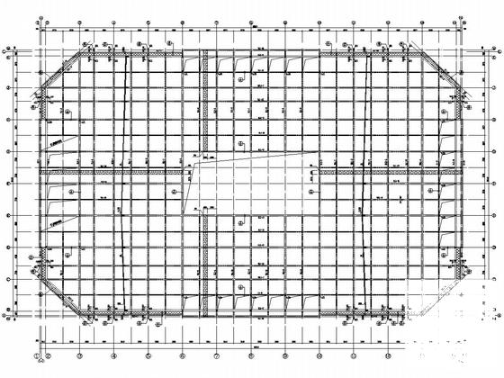 两层框架结构市场结构CAD施工图纸（独立基础含建筑图纸） - 4