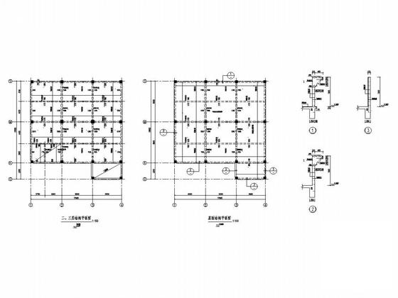33层剪力墙住宅楼结构CAD施工图纸（筏形基础） - 4