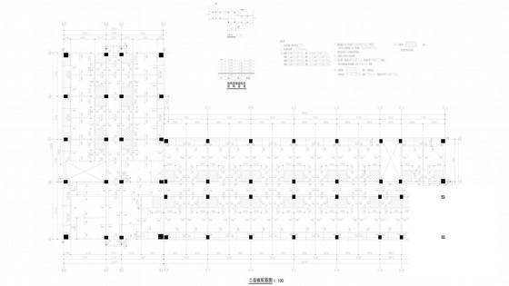 5层产业园商铺及金库框架结构CAD施工图纸(两栋，含建筑图纸) - 1