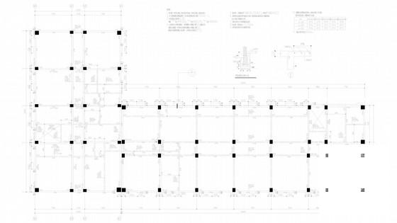 5层产业园商铺及金库框架结构CAD施工图纸(两栋，含建筑图纸) - 2