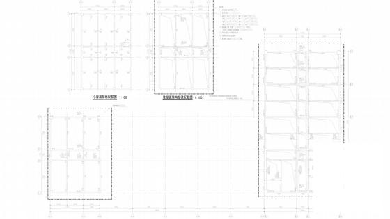 5层产业园商铺及金库框架结构CAD施工图纸(两栋，含建筑图纸) - 4